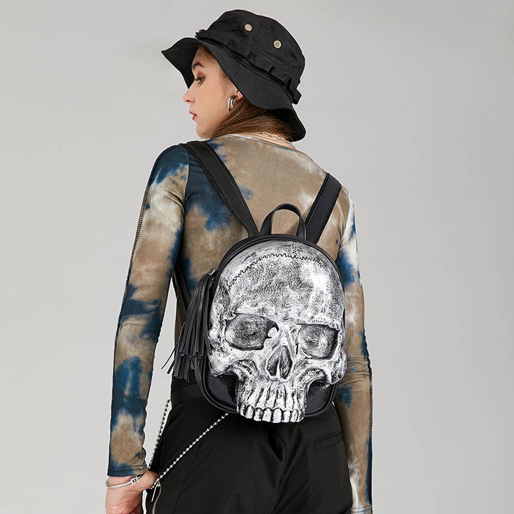 3D Skull Backpack ,3D Skull Speaker Small Backpack