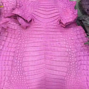 Crocodile  Skin Belly Leather Colorway