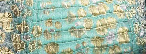 Crocodile  Skin Belly Leather Colorway