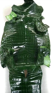 Crocodile  Skin Belly Leather Colorway