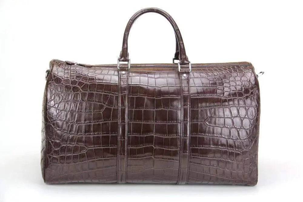 Crocodile Belly Small Super  Travel Duffel Bag