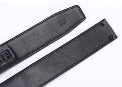Crocodile Skin Bone Leather Waist Belt Without Buckle