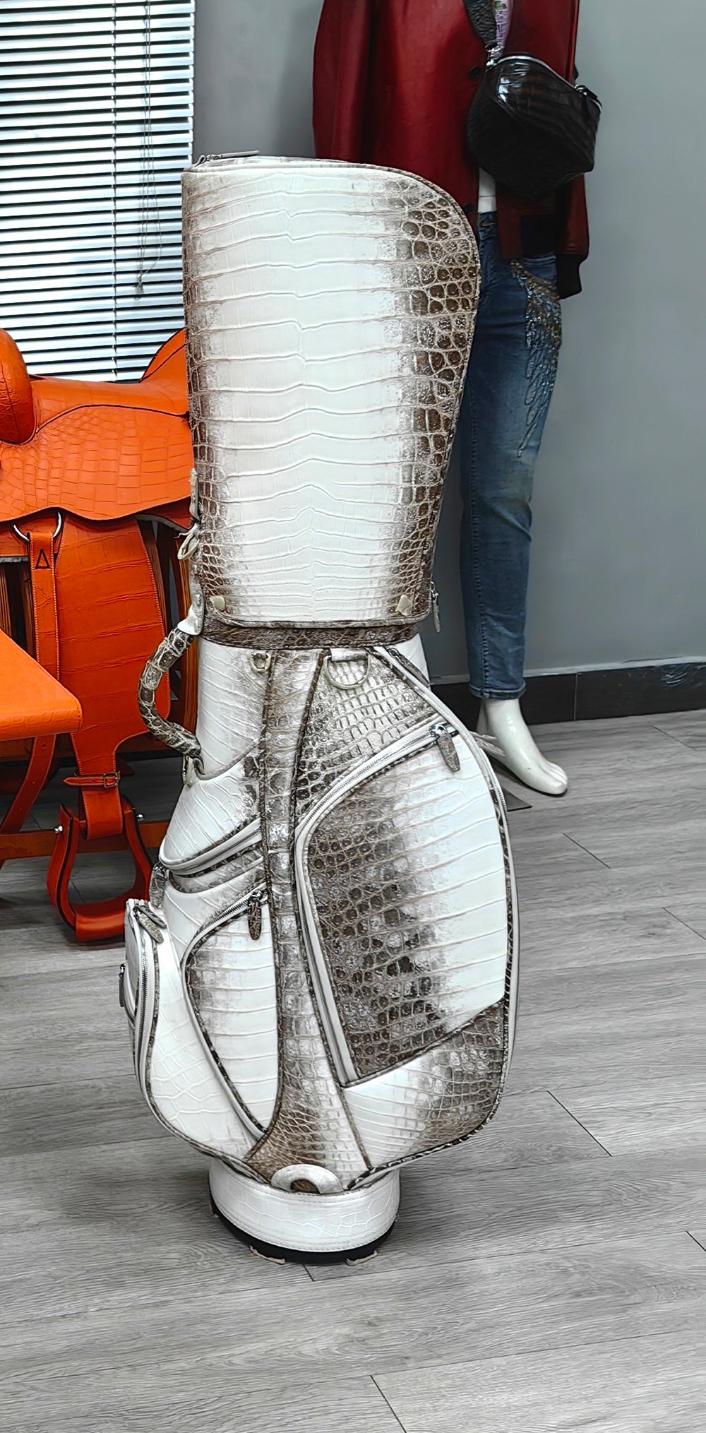 Preorder Crocodile Leather Golf Bags ,Golf Sets , Golf Cart Bags & Golf Stand Bags