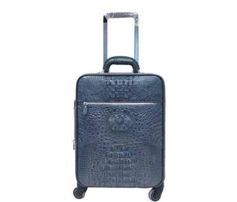 Genuine Crocodile  Luxury Luggage / Roller Bag