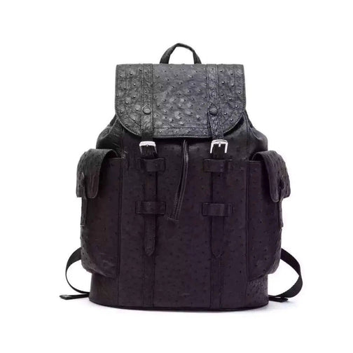 Genuine Ostrich Leather Backpack