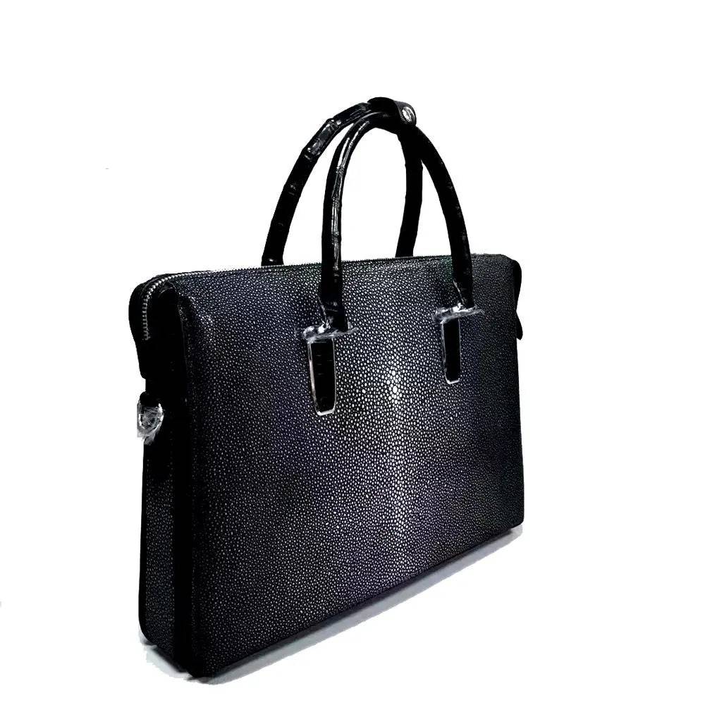 GenuinePearl Stingray Leather Briefcase 2156