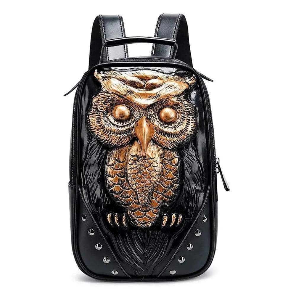 Hip Hop 3D Owl Backpack, Fashion Owl Backpack