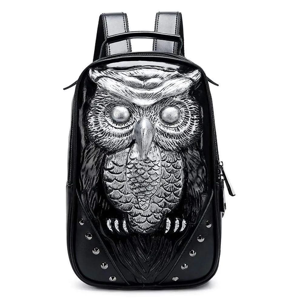 Hip Hop 3D Owl Backpack, Fashion Owl Backpack