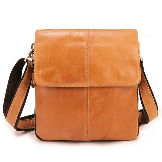 Rossie Viren Vintage Leather Mini Messenger Bag