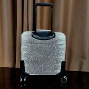 Real Lizard Leather 15-Inch Underseater Carry-On Luggage