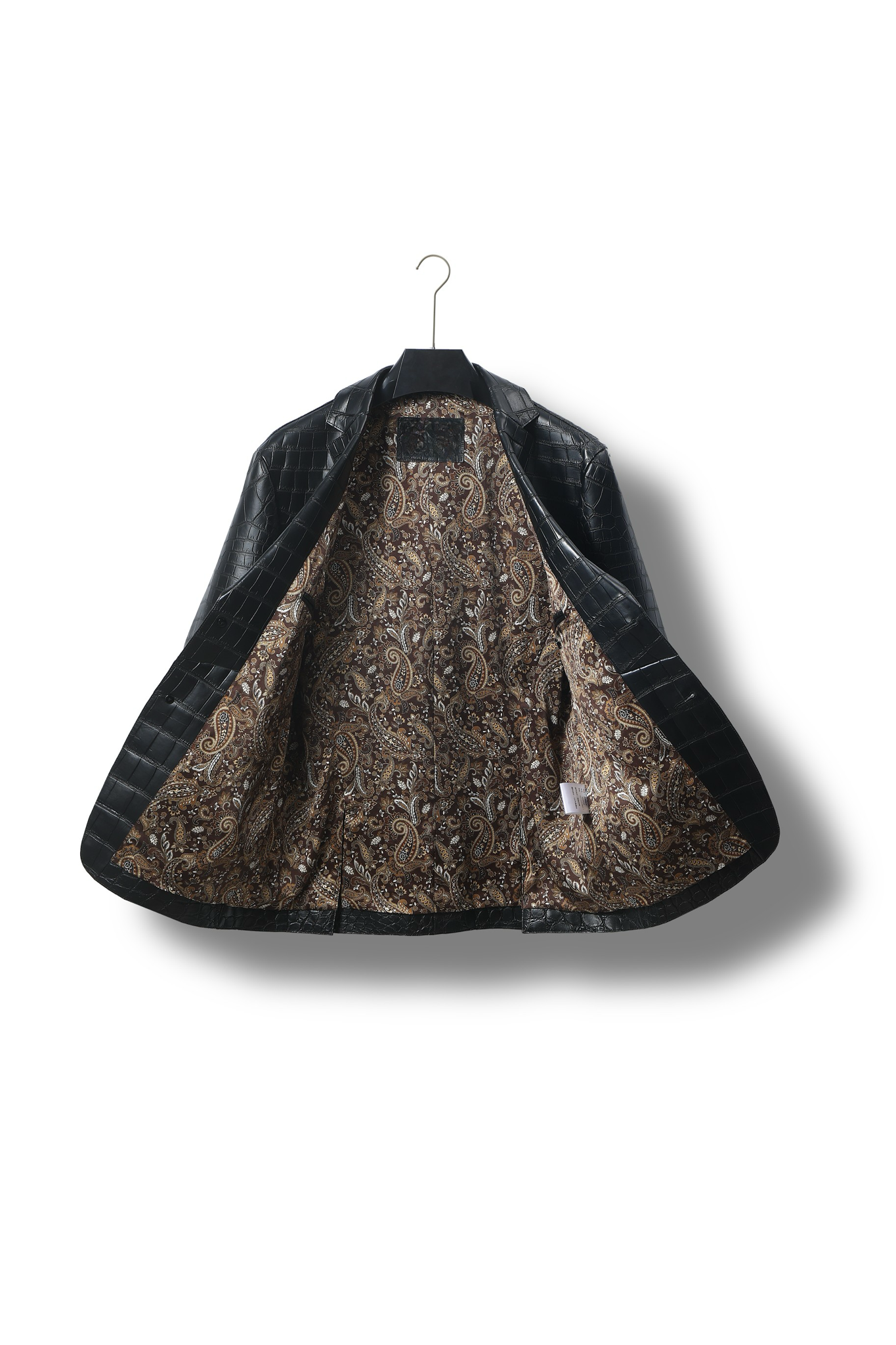 Men's Crocodile Leather Blazer