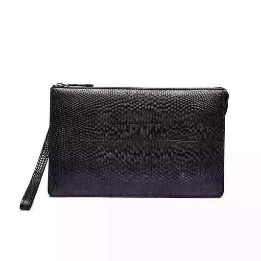 Men's Genuine Lizard Skin Leather  Clutch Bag