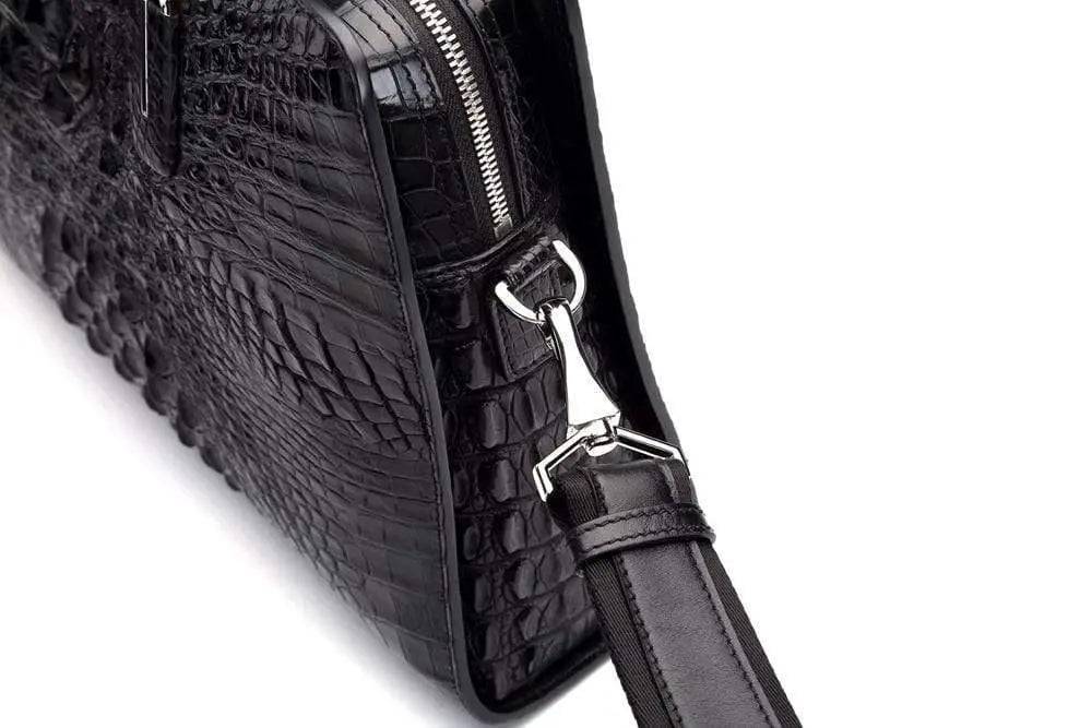 Mens  Crocodile Leather Briefcase