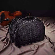 Mens Genuine Crocodile Leather Backpack