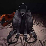 Mens Genuine Crocodile Leather Backpack