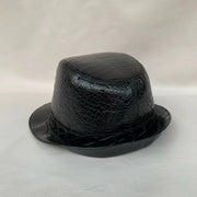 Crocodile Skin Leather Hat， Men's Western Hat