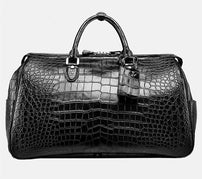 Genuine Crocodile Leather Super XL large Travel Duffel Bag