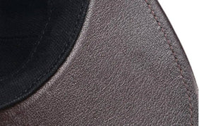 Rossie Viren Crocodile Leather Strap back Baseball Cap