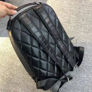 Rossie Viren Crocodile Skin Leather Backpack
