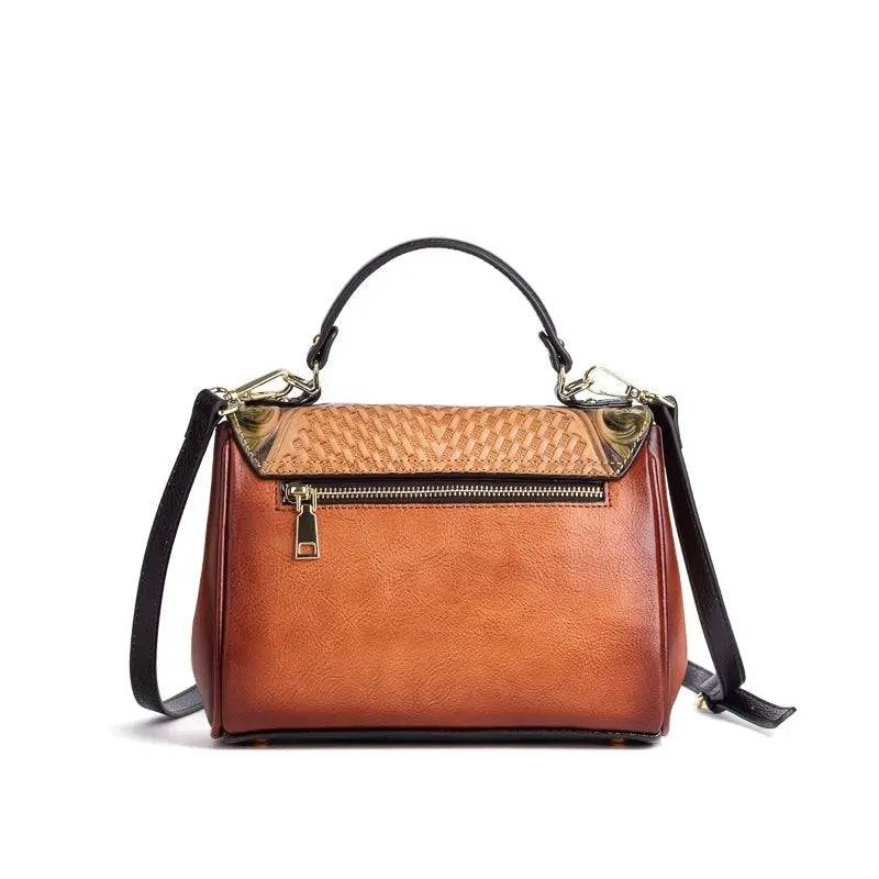 Rossie Viren Mini Leather Top Handle Satchel