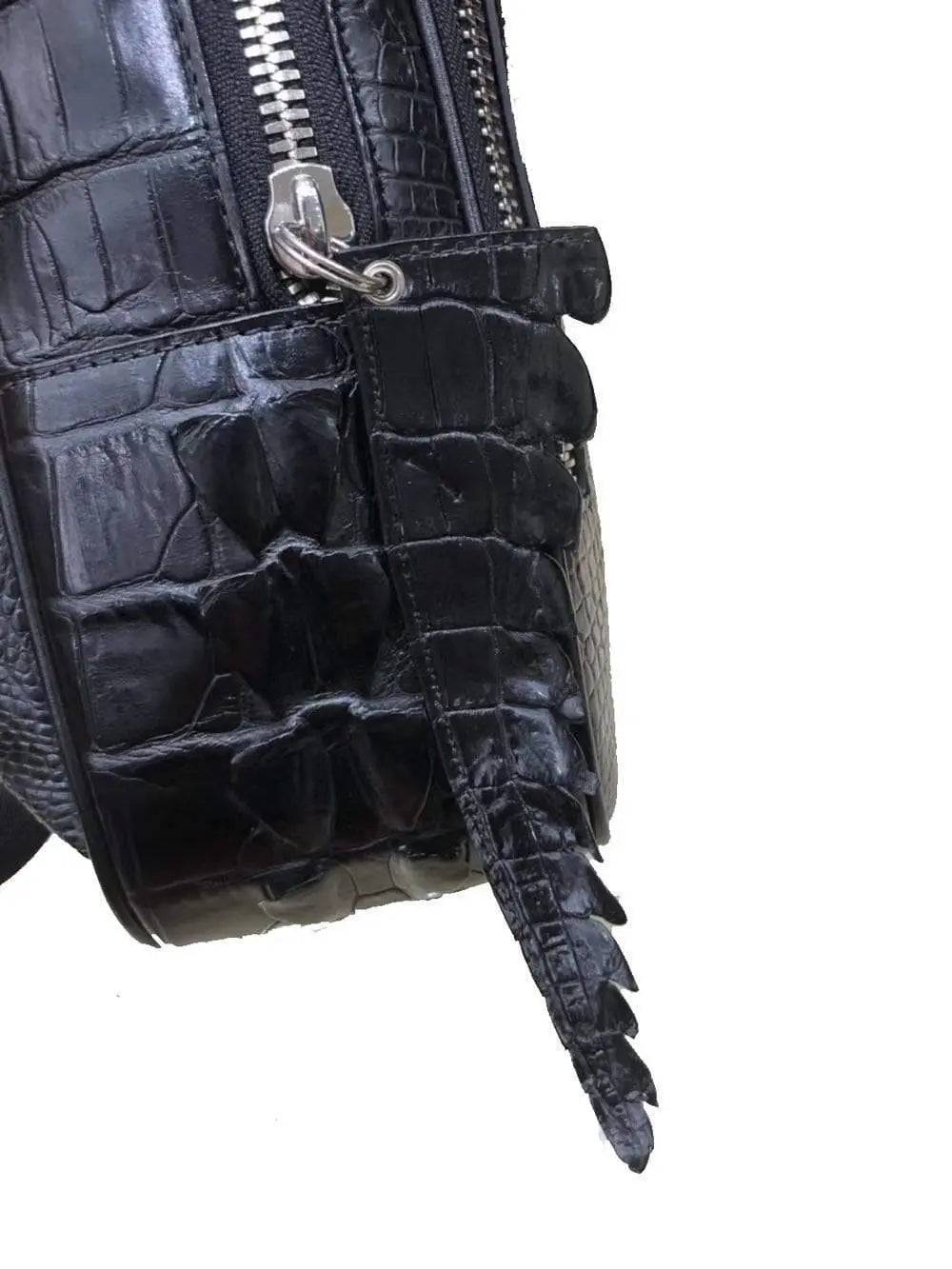 Unisex Crocodile Backpack, Fashion Crocodile Daily Backpack