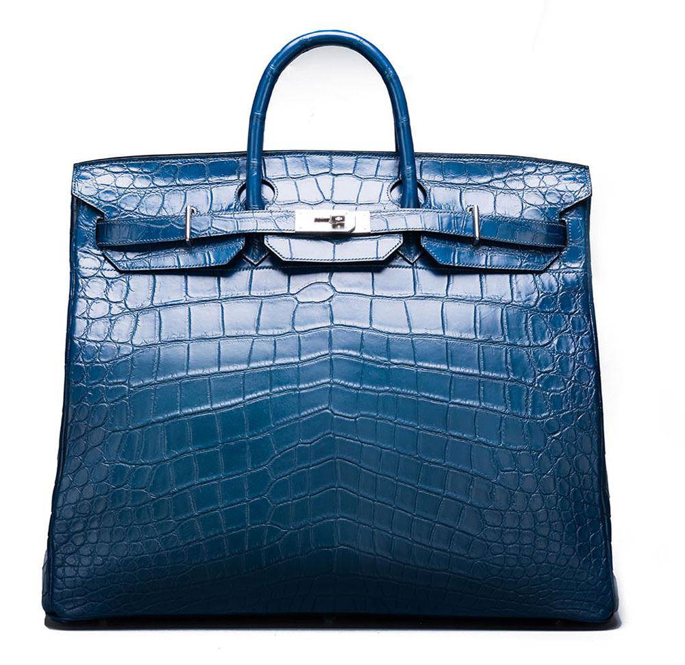 Crocodile Leather Extra Large Super Big Bag, Jumbo Storage Padlock Business Handbags Office Business Travel Bags