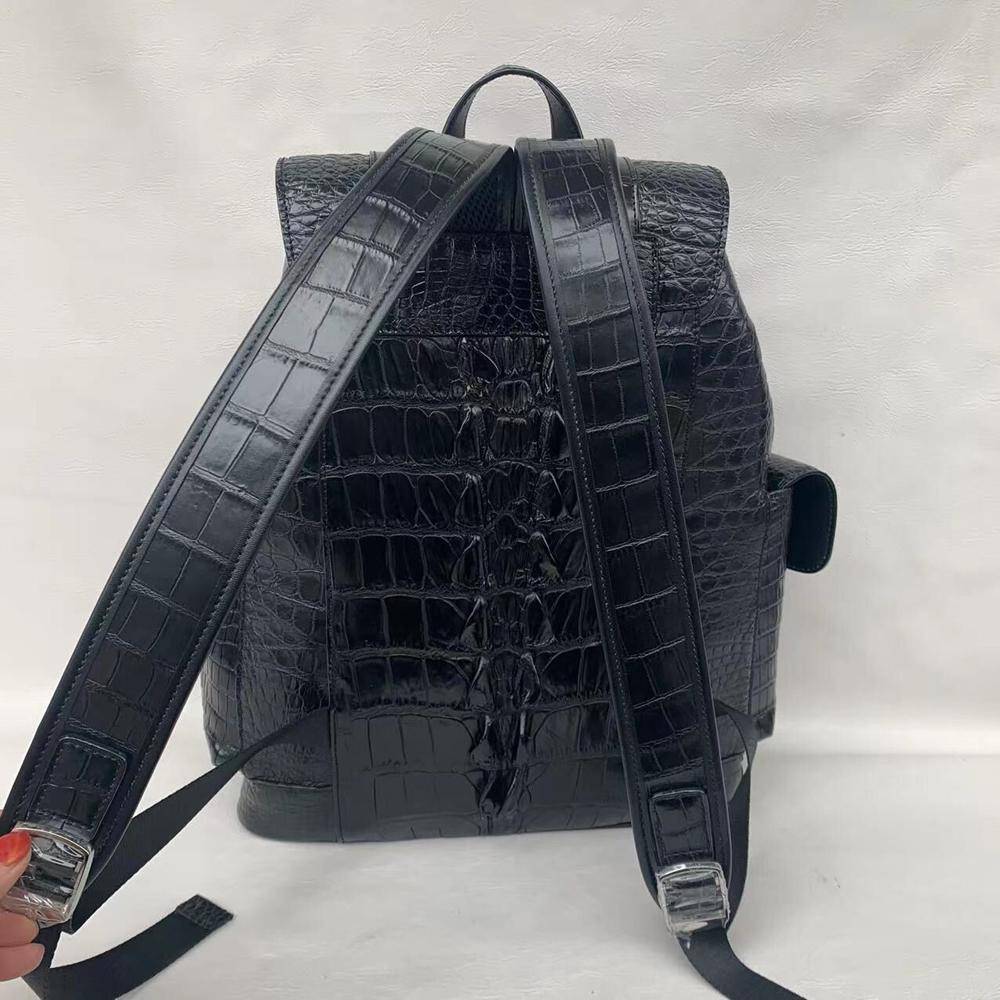 Prorder Genuine Crocodile  Leather Backpack Small