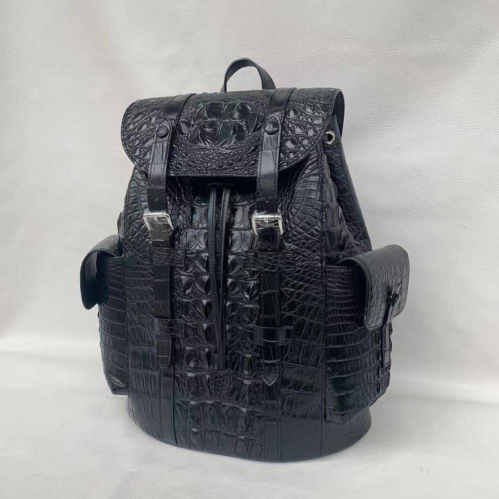 Prorder Genuine Crocodile  Leather Backpack Small