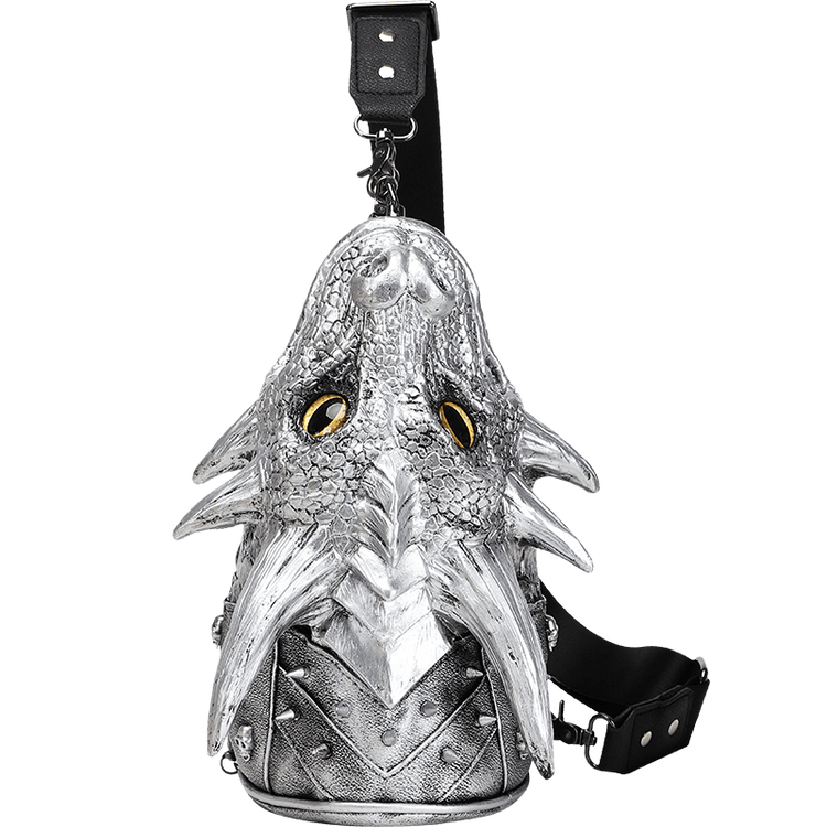 3D Backpack ,3d Chest Sling Messenger Bags Fashion Multi-Way Dragon Head Crossbody Bag