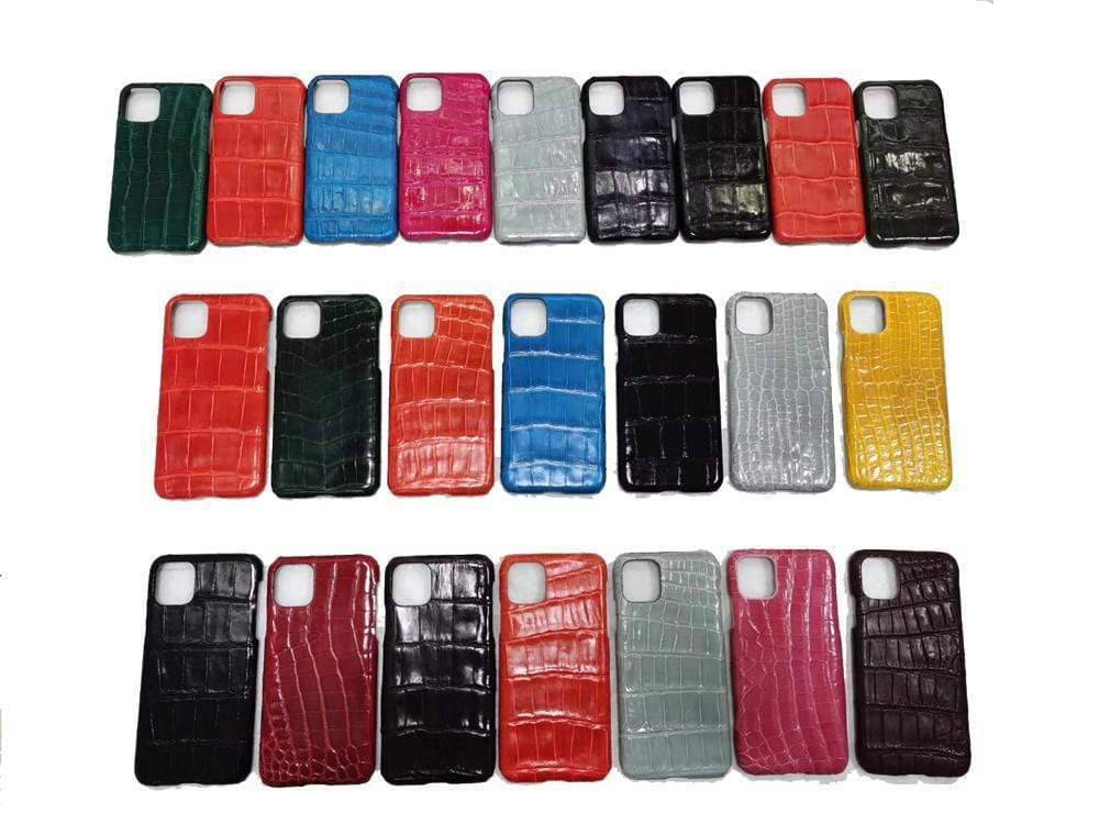 Genuine Crocodile Leather Iphone Case For Iphone 11/11 pro /11 promax