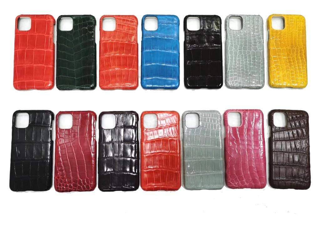 Genuine Crocodile Leather Iphone Case For Iphone 11/11 pro /11 promax