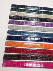 High Shiny Nile Crocodile Skin Leather Belt