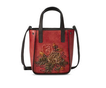 Leather Mini Tote Cross Body  Bag