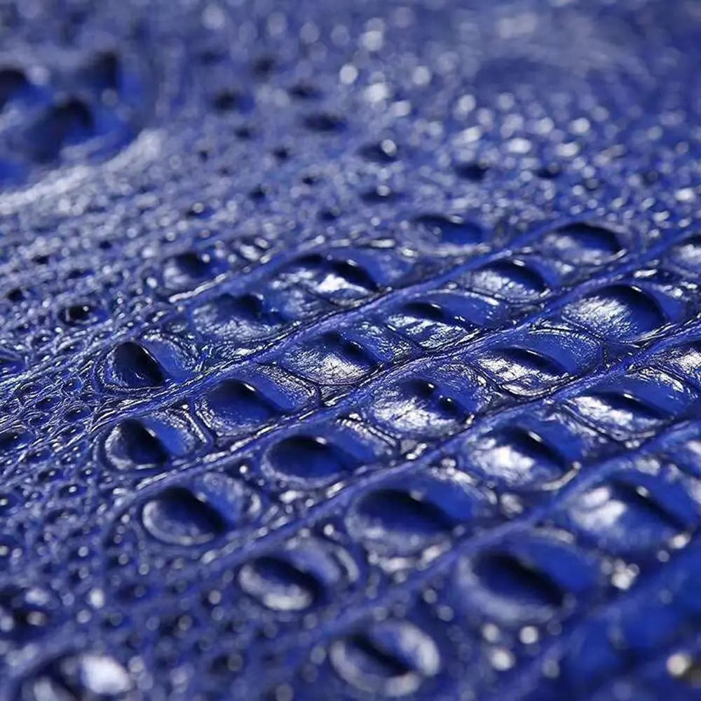 Preorder Men's Crocodile Skin Leather Large Black Business Professional Attache Travel Case