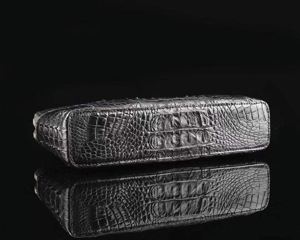 Men's Crocodile Cluthes Handbag Bag Coin Purse,Crocodile Bone Leather Clutches