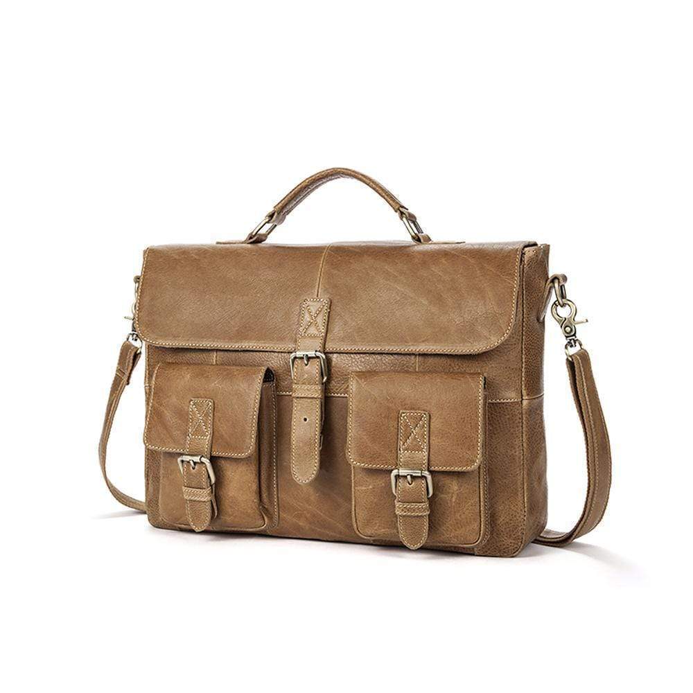 Postal Messenger Bag Beige