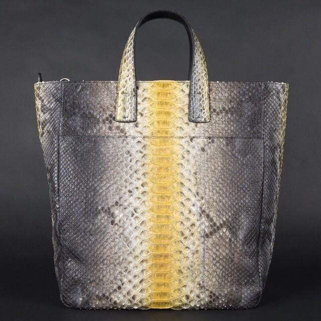 Preorder Genuine Crocodile Belly Leather Tote Shopping Hobo Bag