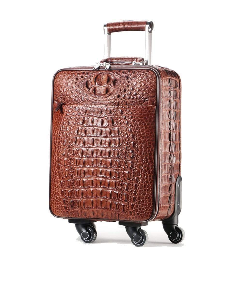 Preorder Genuine crocodile Skin Carry-On Luggage - Bags and Baggage