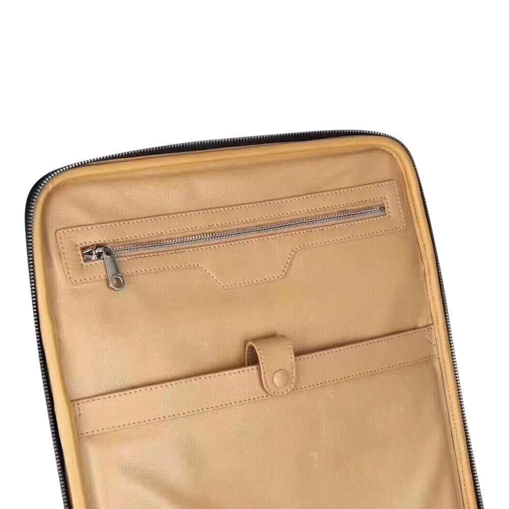 Preorder Mens Luggage Bone Leather