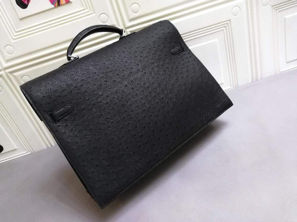 Preorder  Togo Leather Briefcase Top Handle Bag