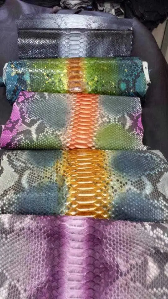 Python Skin Leather Colorway