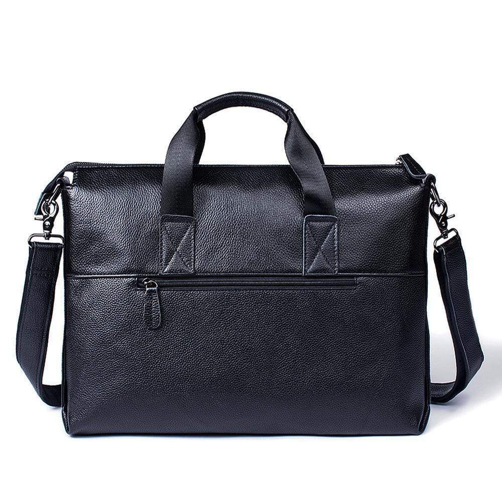 Rossie Viren Large Tote Satchel Bag Men's Large Folio Briefcase Business Handbags