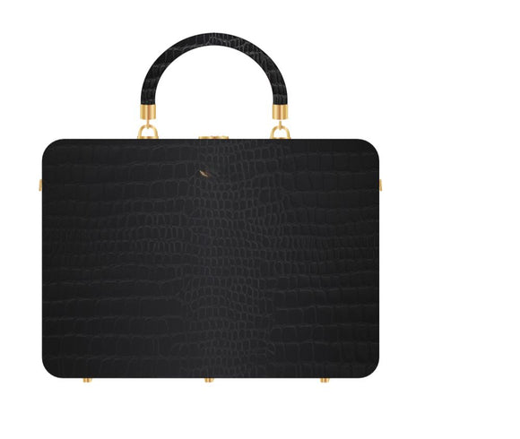 Preorder Women's Hard Briefcase With Rounded Edge