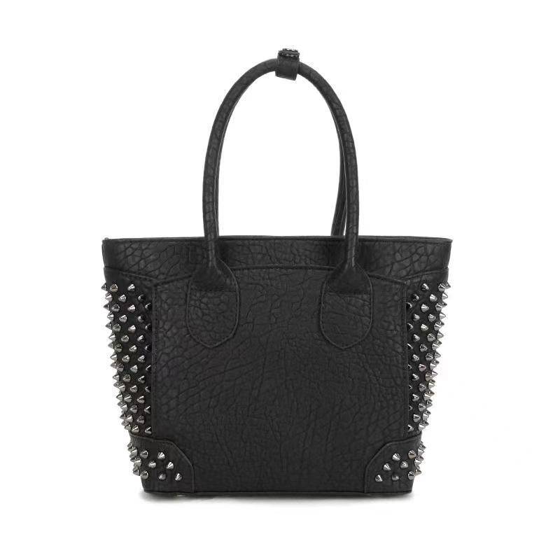 3D Studded Skull Shopper Bag ,Studded Skull Tote Bag