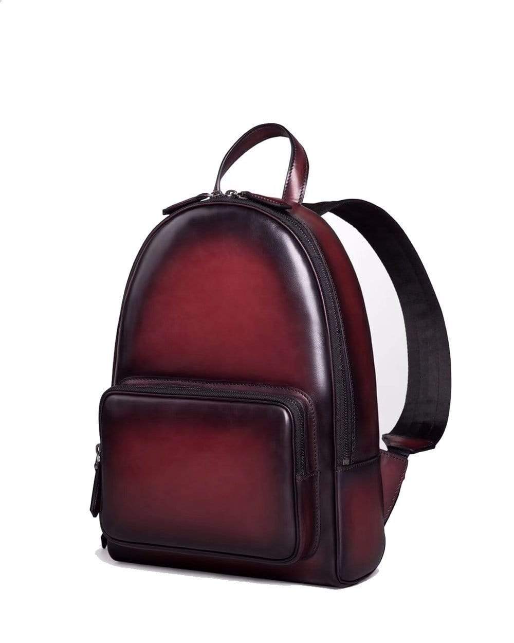 Small Vintage Leather Backpack