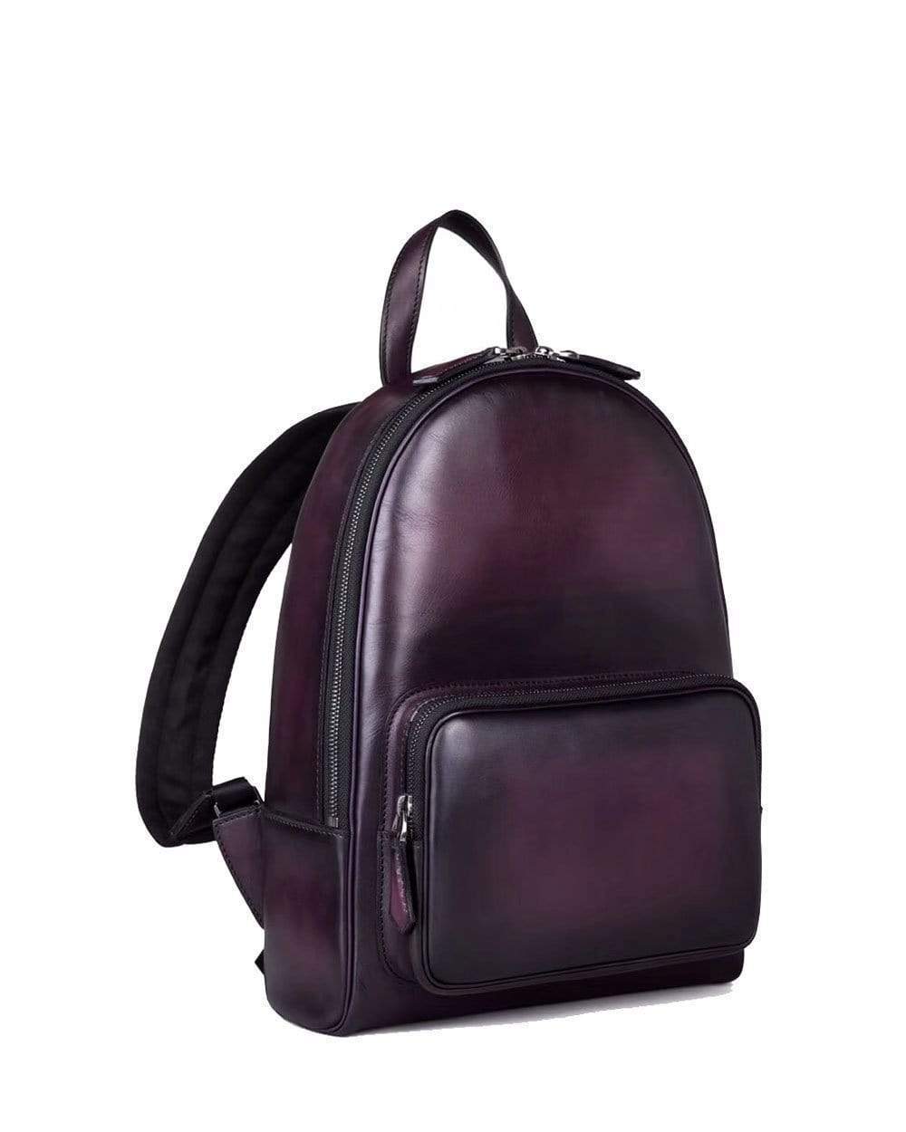 Small Vintage Leather Backpack