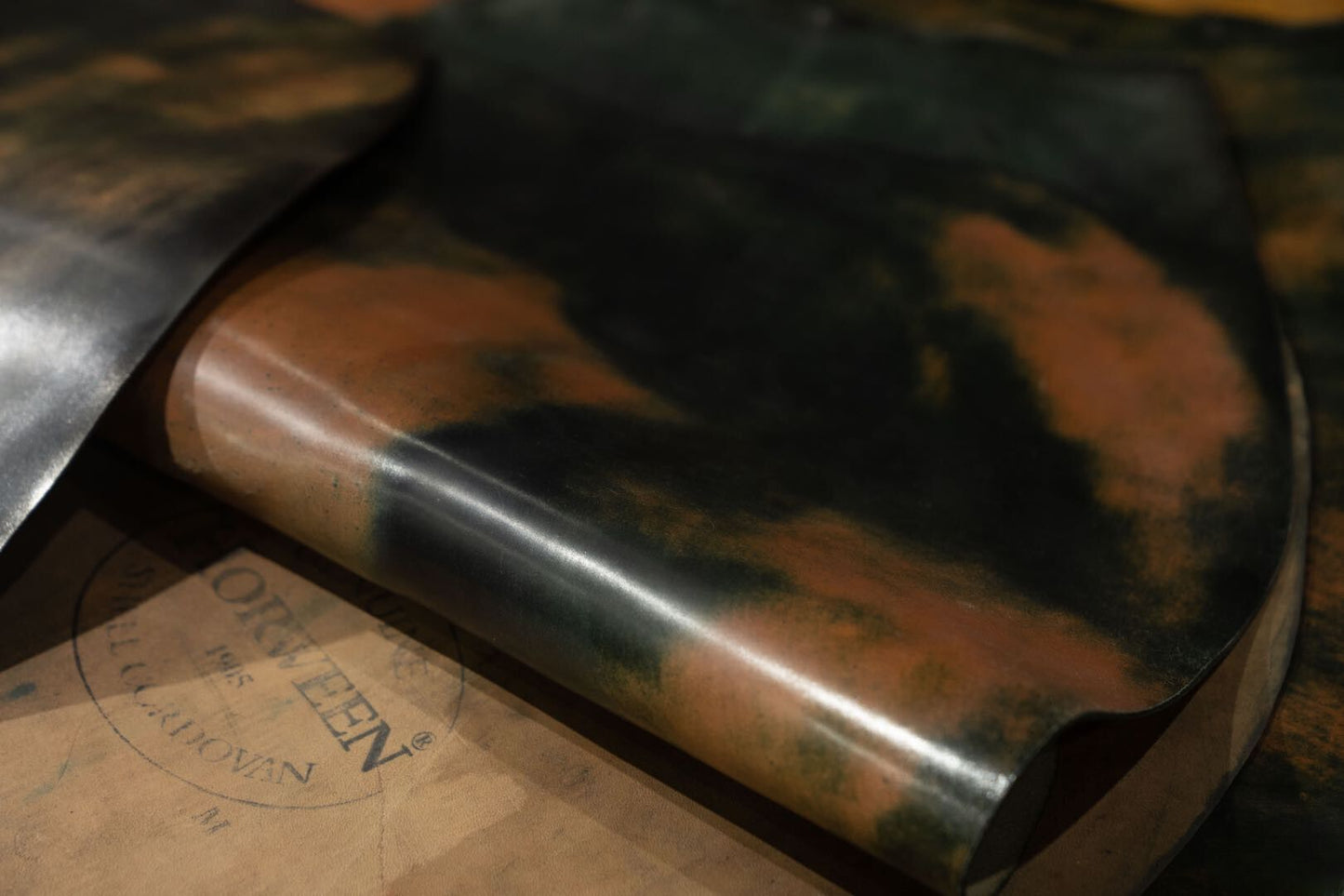 US Horween Shell Cordovan Leather  Colorway