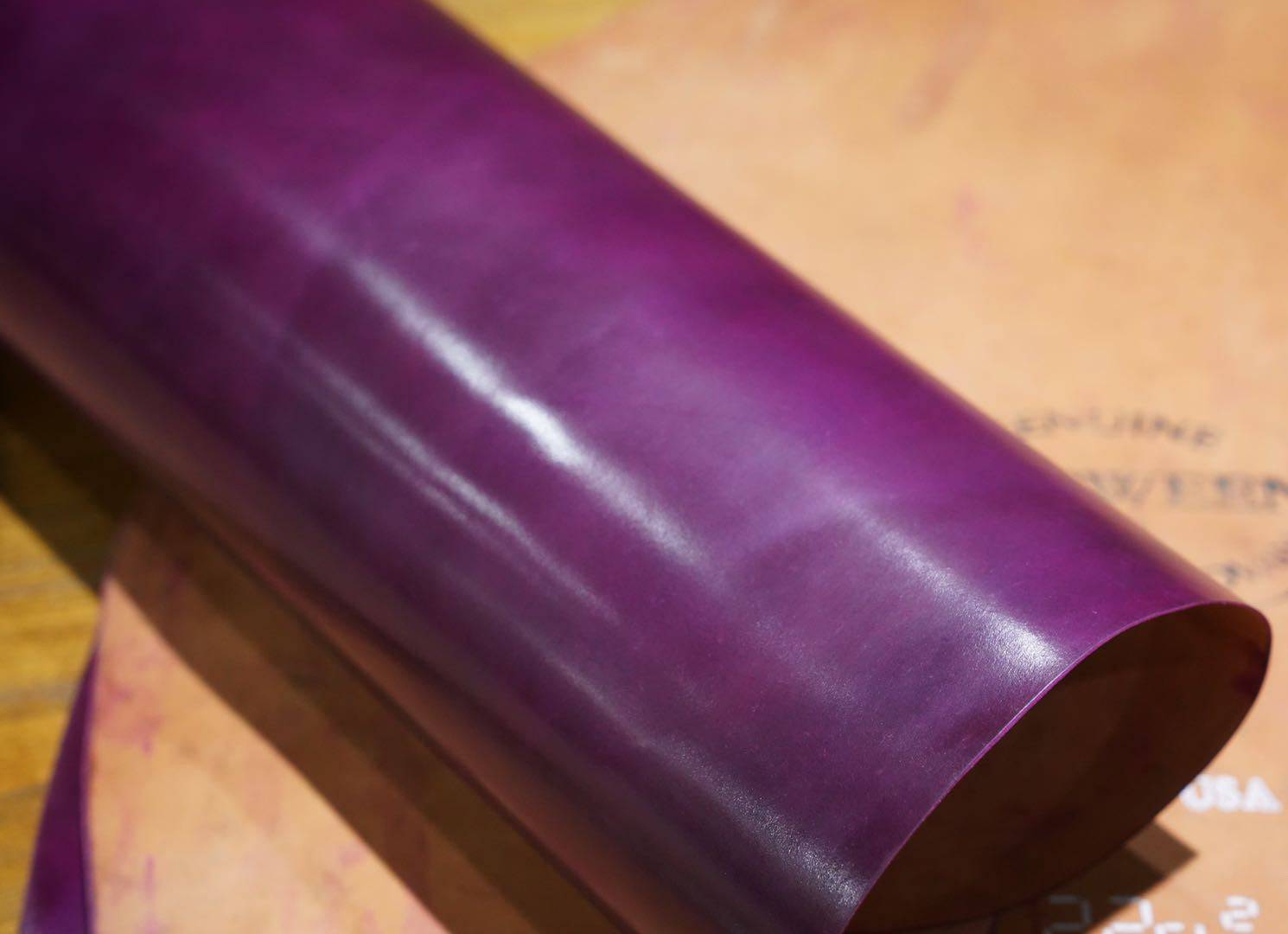 US Horween Shell Cordovan Leather  Colorway