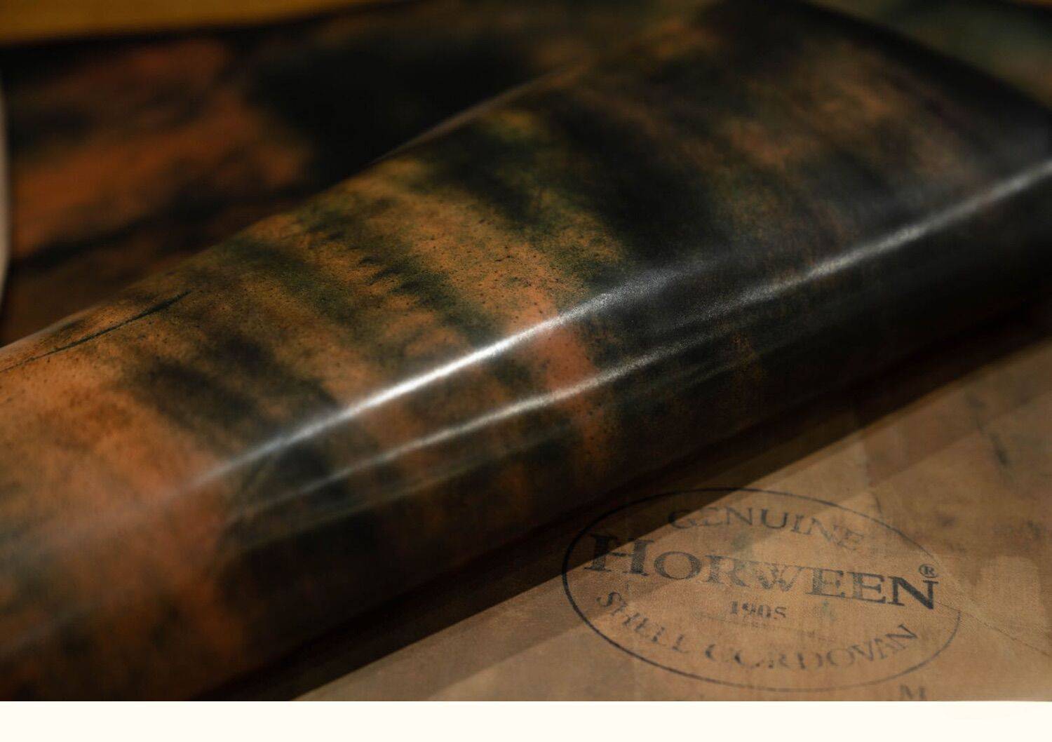 US Horween Shell Cordovan Leather  Colorway