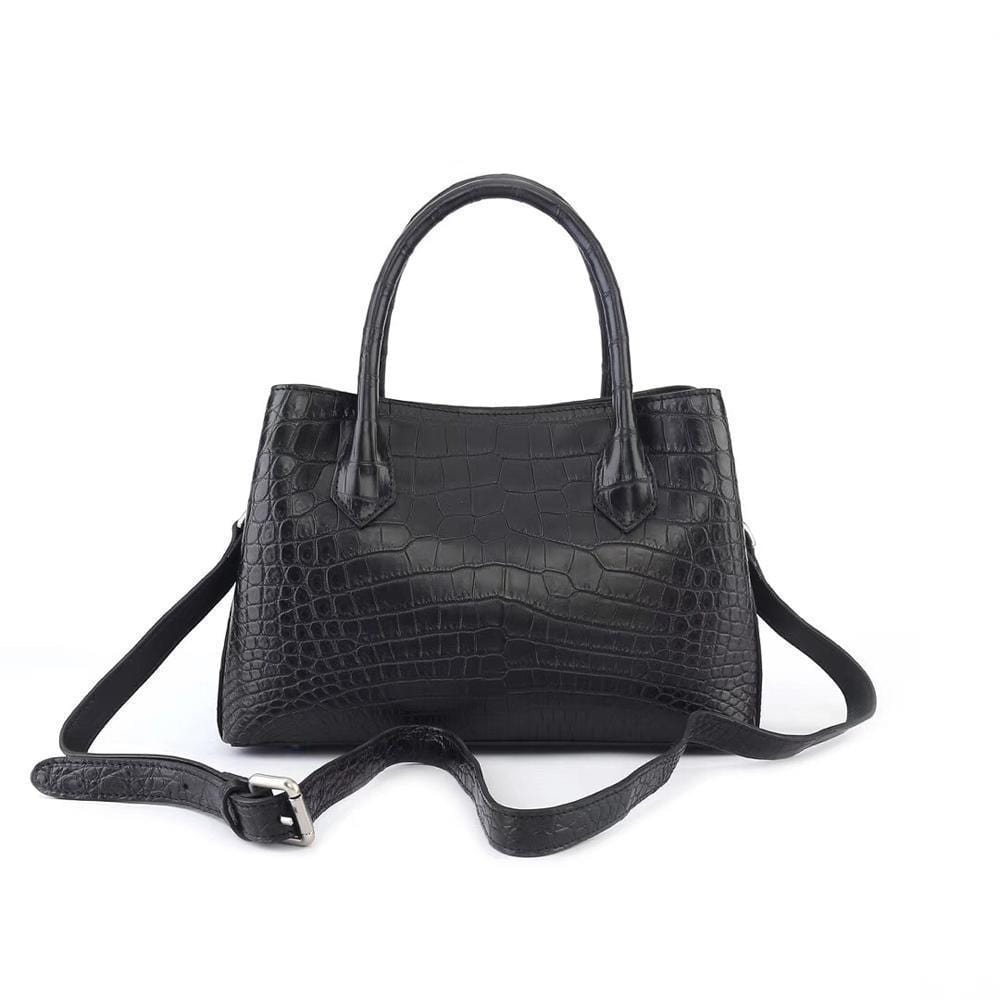 Women's Mini Top Handle Tote Bags  Black